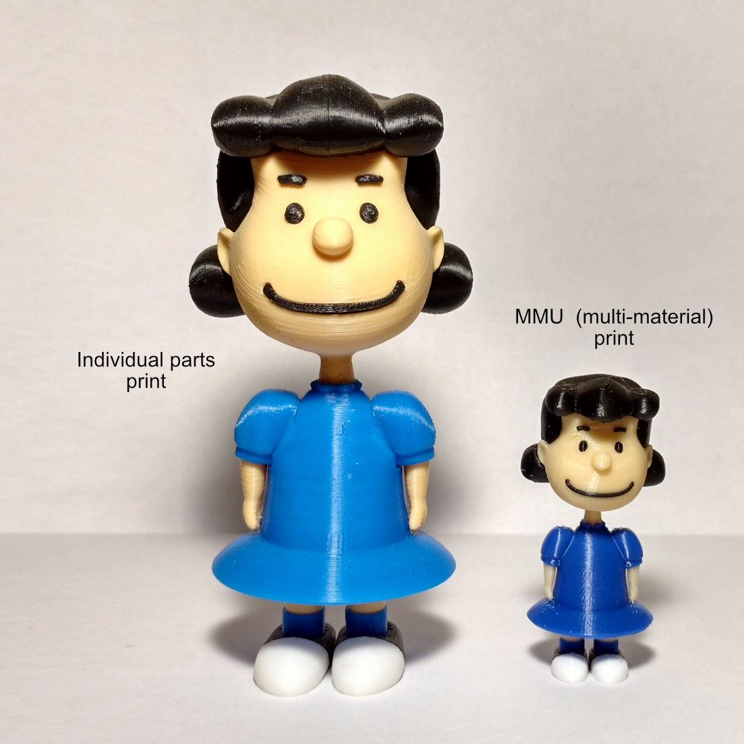 🚐 Lucy Van Pelt - MMU・Free STL File for ・Cults